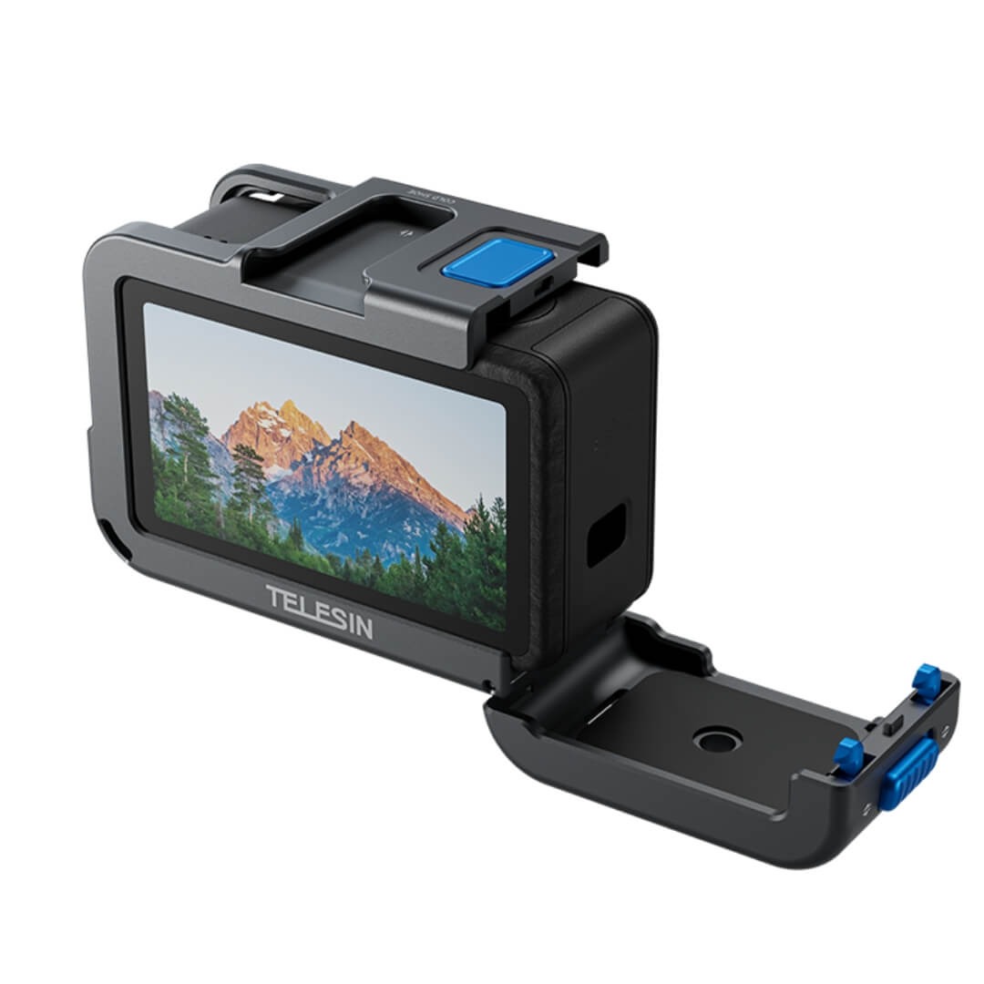 Suporte Frame para Câmera DJI Osmo Action 3 / 4 / 5 pro - Telesin