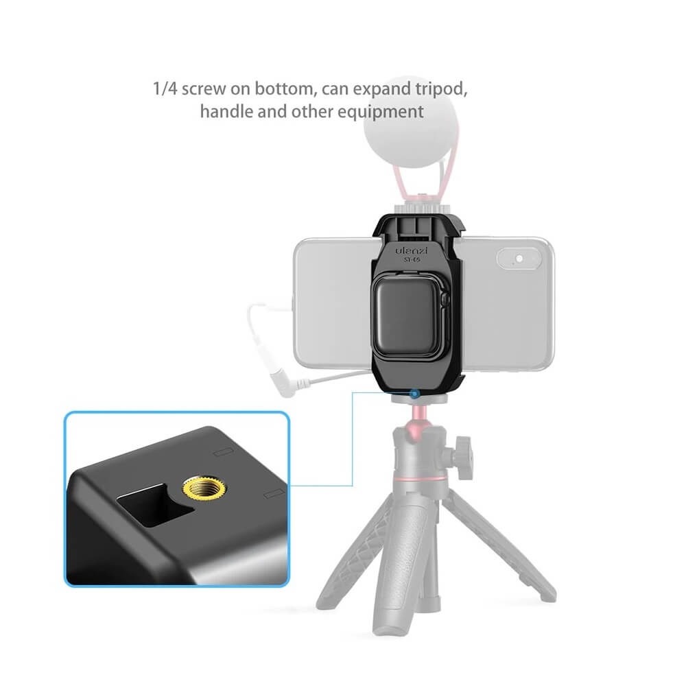 Suporte de Celular Encaixe Apple Watch Series 5 6 (44mm) e Series 7 (45mm) - Ulanzi