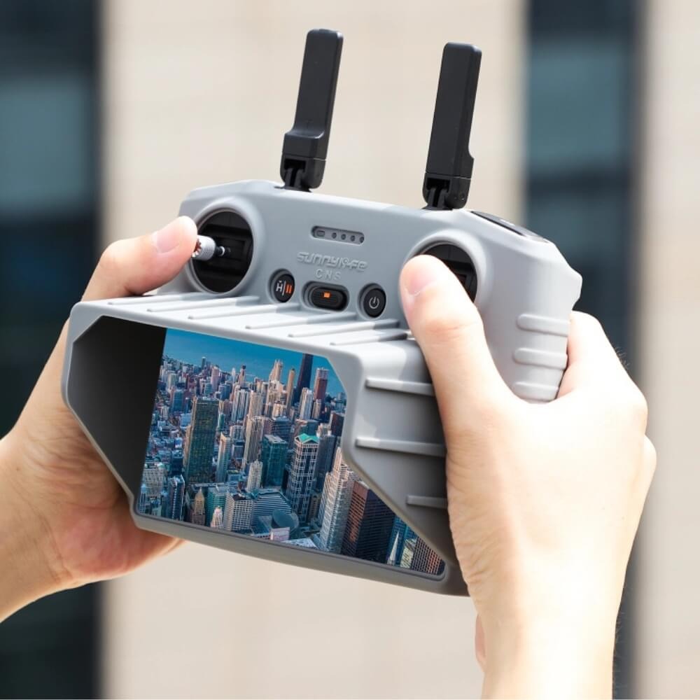 Capa de Silicone com Protetor de Sol para Controle DJI RC2 - Sunnylife Cor: Cinza