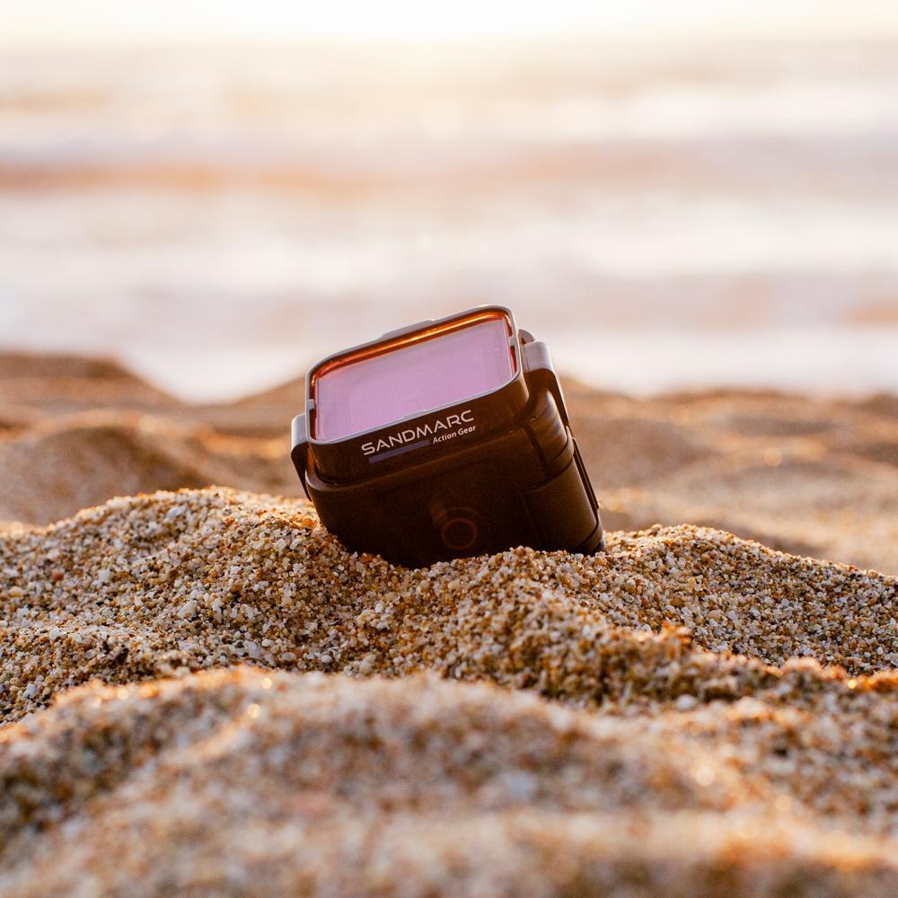 Filtros de Mergulho Para Câmeras GoPro Hero 4 5 Session - Sandmarc