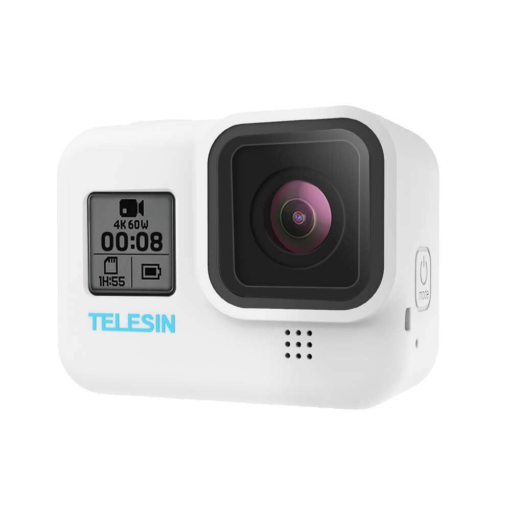 Capa de Silicone para GoPro Hero 8 Black + Cordão Ajustável Telesin