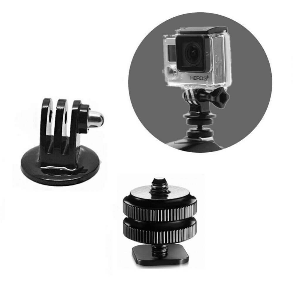 Adaptador para GoPro com Encaixe Tipo Sapata Câmeras DSLR