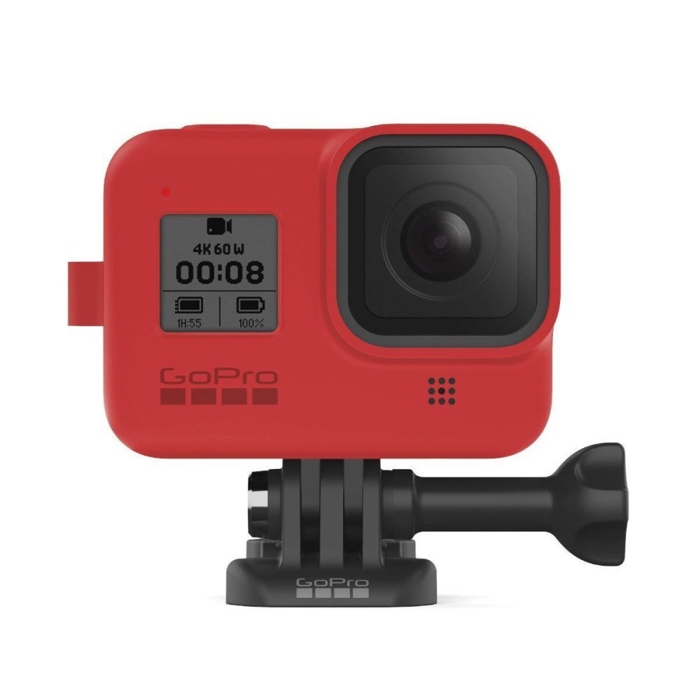 Capa Silicone GoPro Hero 8 + Cordão Ajustável - Sleeve + Lanyard