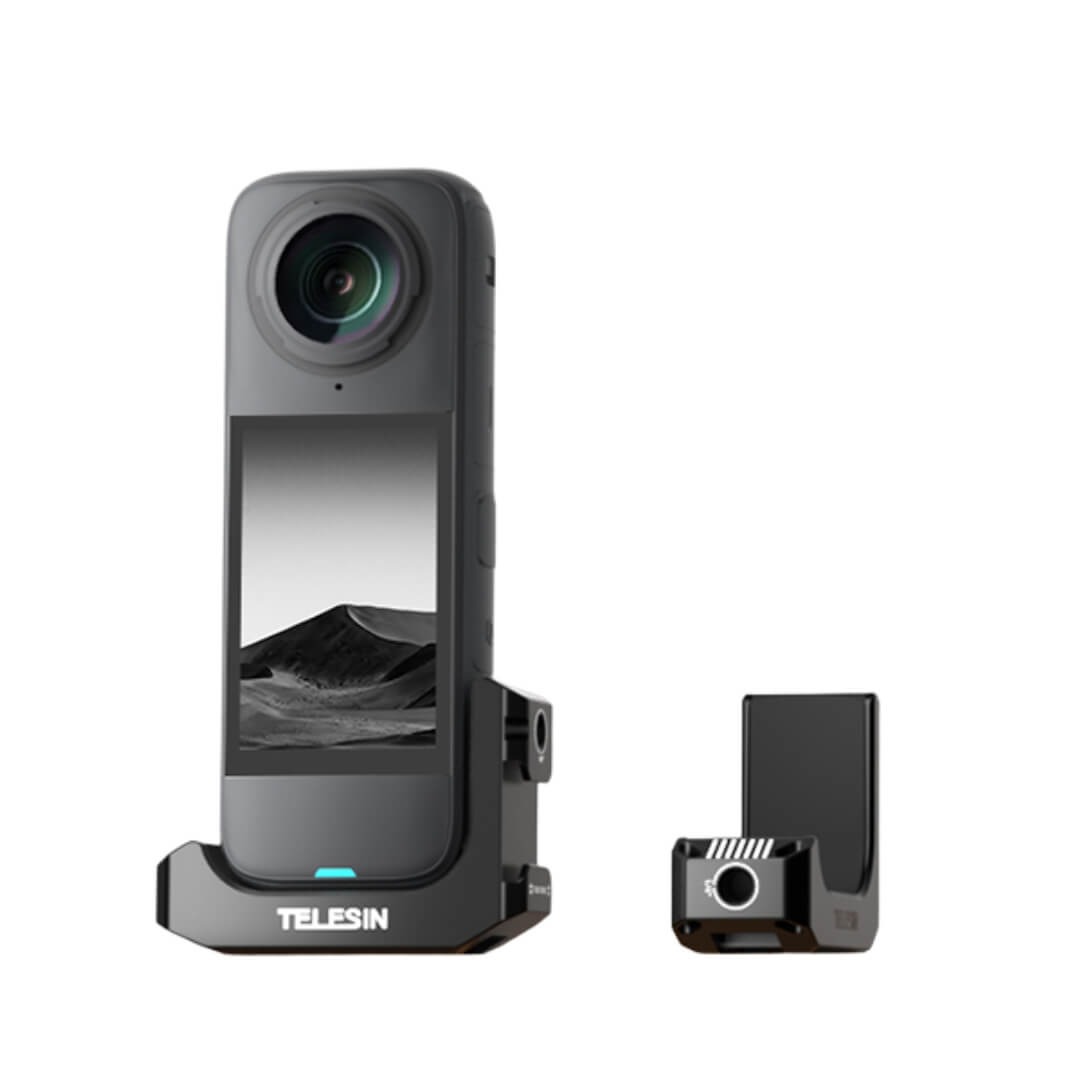 Suporte em L Adaptador de Expansão para Insta360 X4 - Telesin
