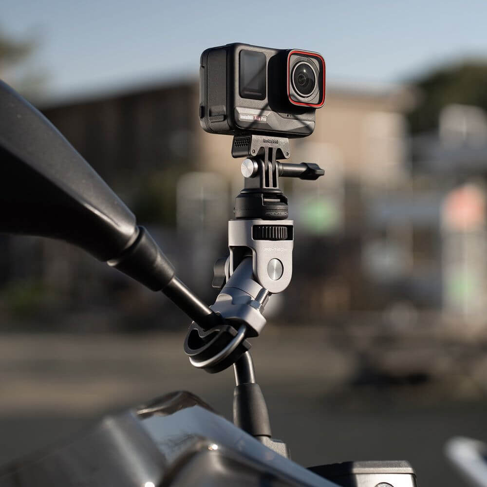 Suporte de Moto Guidão e Barras para Câmeras GoPro e Similares - Pgytech