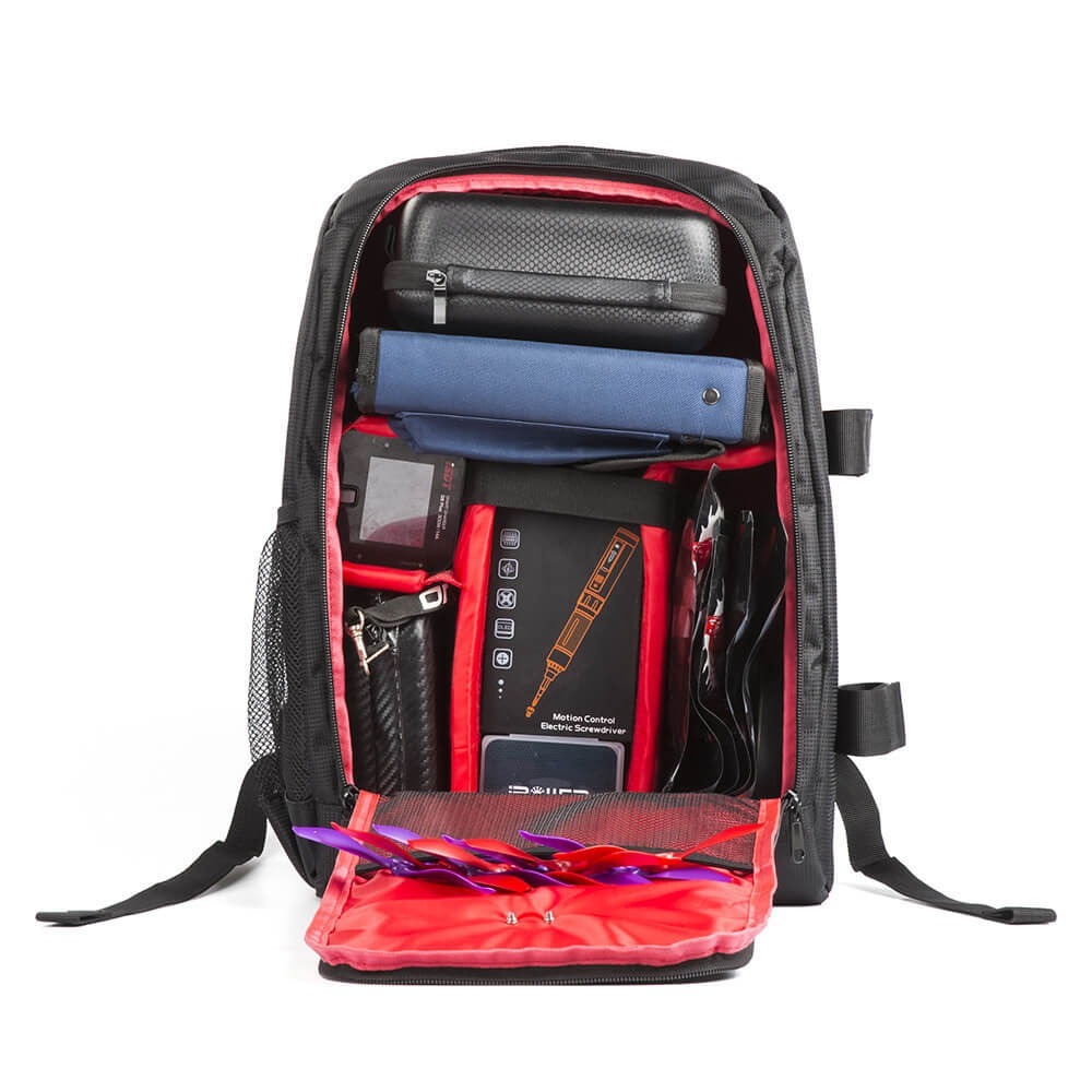 Mochila em Nylon para Drones FPV Racing / Câmeras - Cor Preto