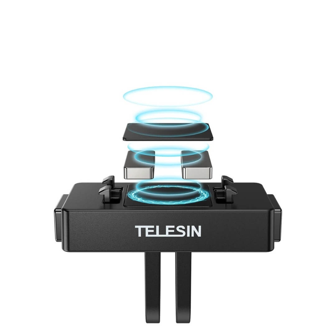 Suporte Base Magnética para Insta360 Ace / Ace Pro / Ace Pro 2 -Telesin