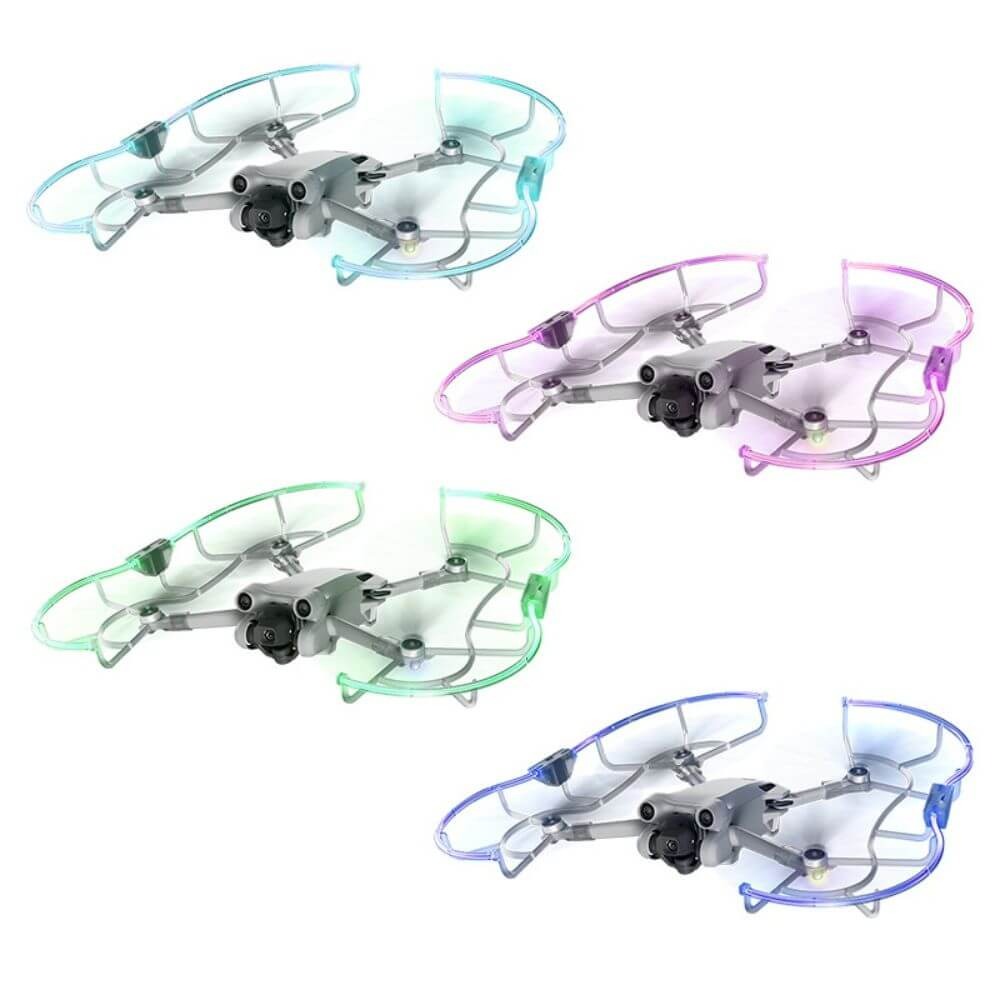 Protetor de Hélices com Iluminação LED para Drone DJI Mini 3 / Mini 3 Pro - StartRC