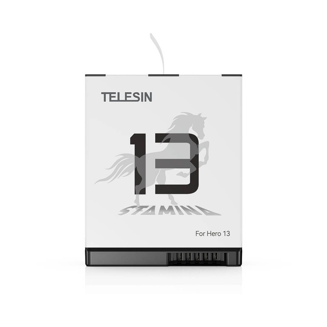Bateria para Câmera GoPro Hero 13 Black - Telesin Stamina Bateria para Câmera GoPro Hero 13 Black - Telesin Stamina