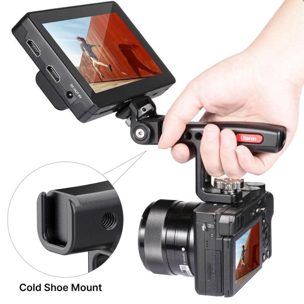 Mini Alça Manual para Câmeras DSLR e Acessórios - Ulanzi