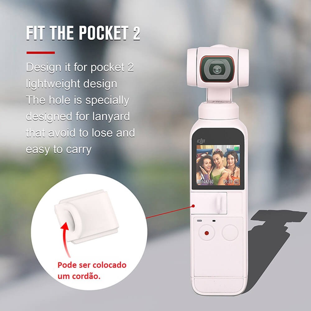 Kit de Protetores para Lente e Gimbal DJI Osmo Pocket 2 - StartRC