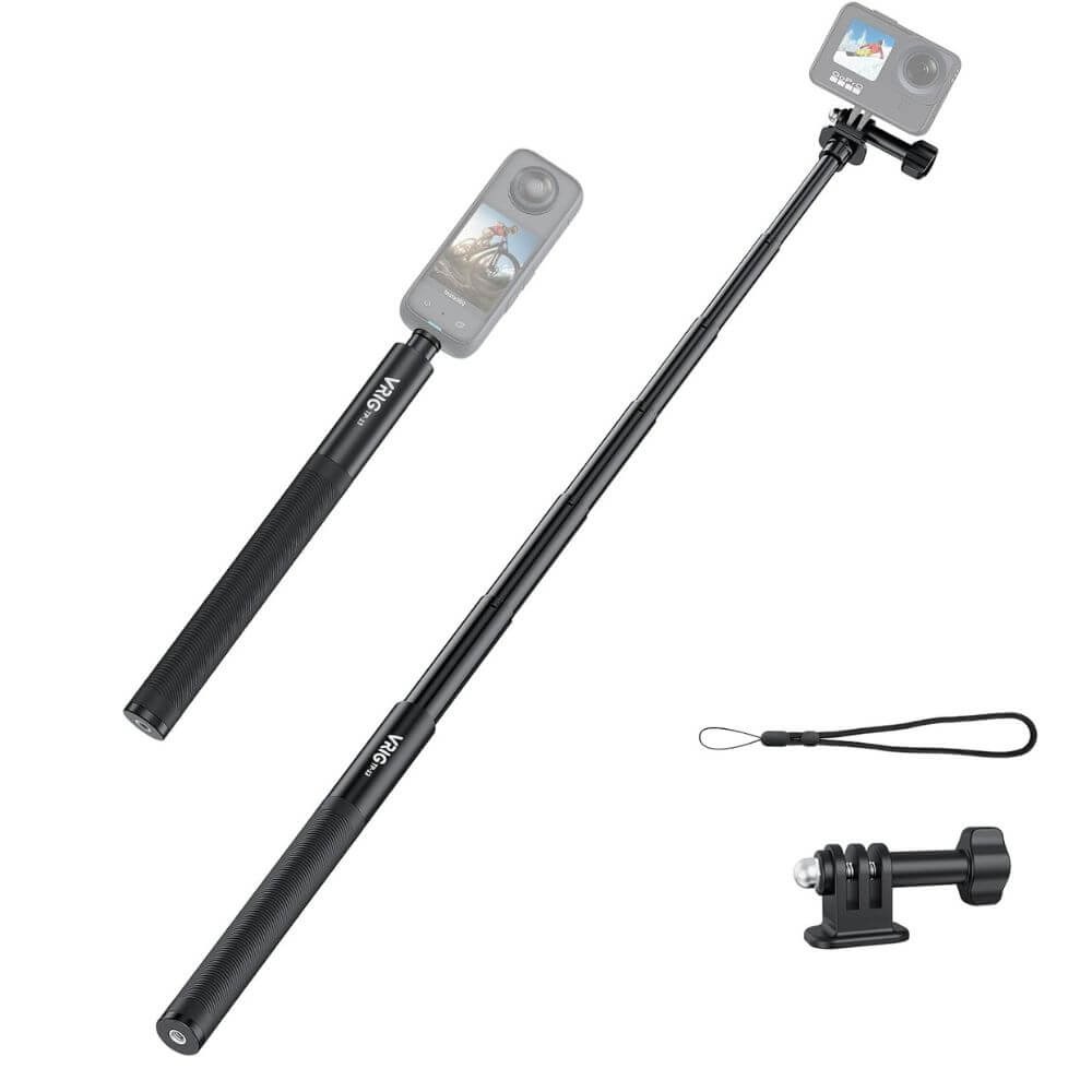 Bastão Extensor para Câmera GoPro / Insta 360 X4/X3/X2 - VRIG (1,35m)