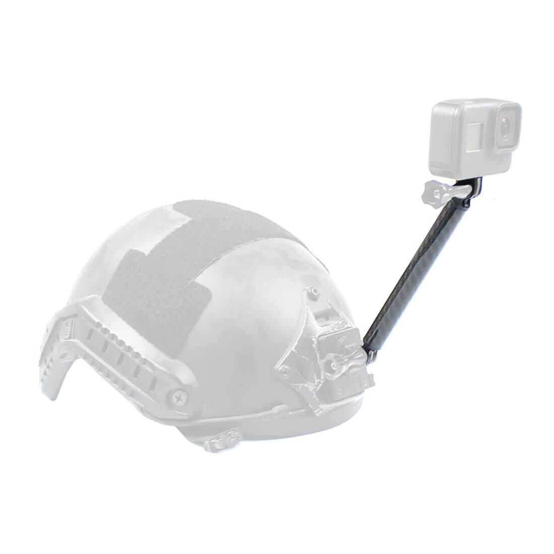 Suporte Extensor para GoPro e Câmeras Similares em Fibra de Carbono