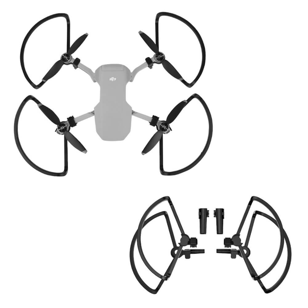 Protetor Hélices com Extensor Trem de Pouso DJI Mavic Mini / Mini SE / Mini 2 / Mini 2 SE / Mini 4K - Sunnylife Cor Preto