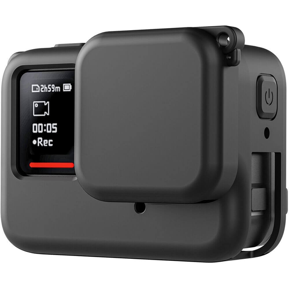 Capa de Silicone para Insta360 Ace PRO + Tampa da Lente - Telesin