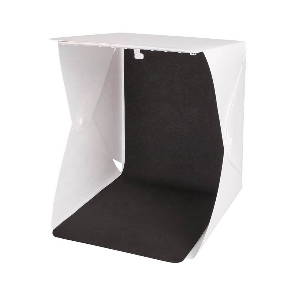 Mini Estúdio Fotográfico Portátil 20cm com Luzes de LED