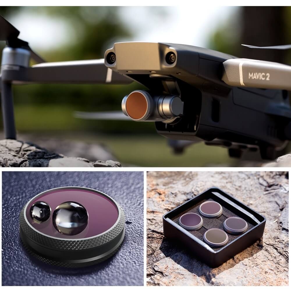 Kit de Acessórios para Mavic 2 Zoom - Pgytech Professional 7 em 1