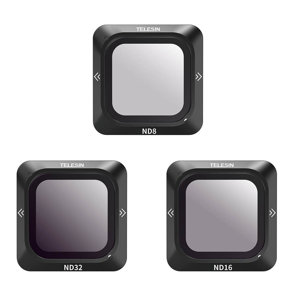 Kit de Filtros ND para DJI Action 2 - Telesin (ND8 / ND16 / ND32)
