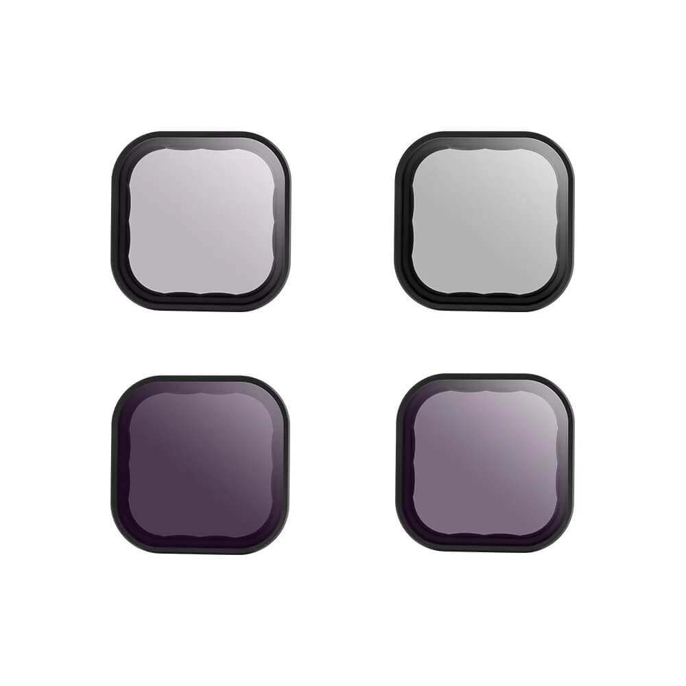 Kit de Filtros ND e CPL para GoPro Hero 12 / 11 / 10 / 9 Black - Telesin