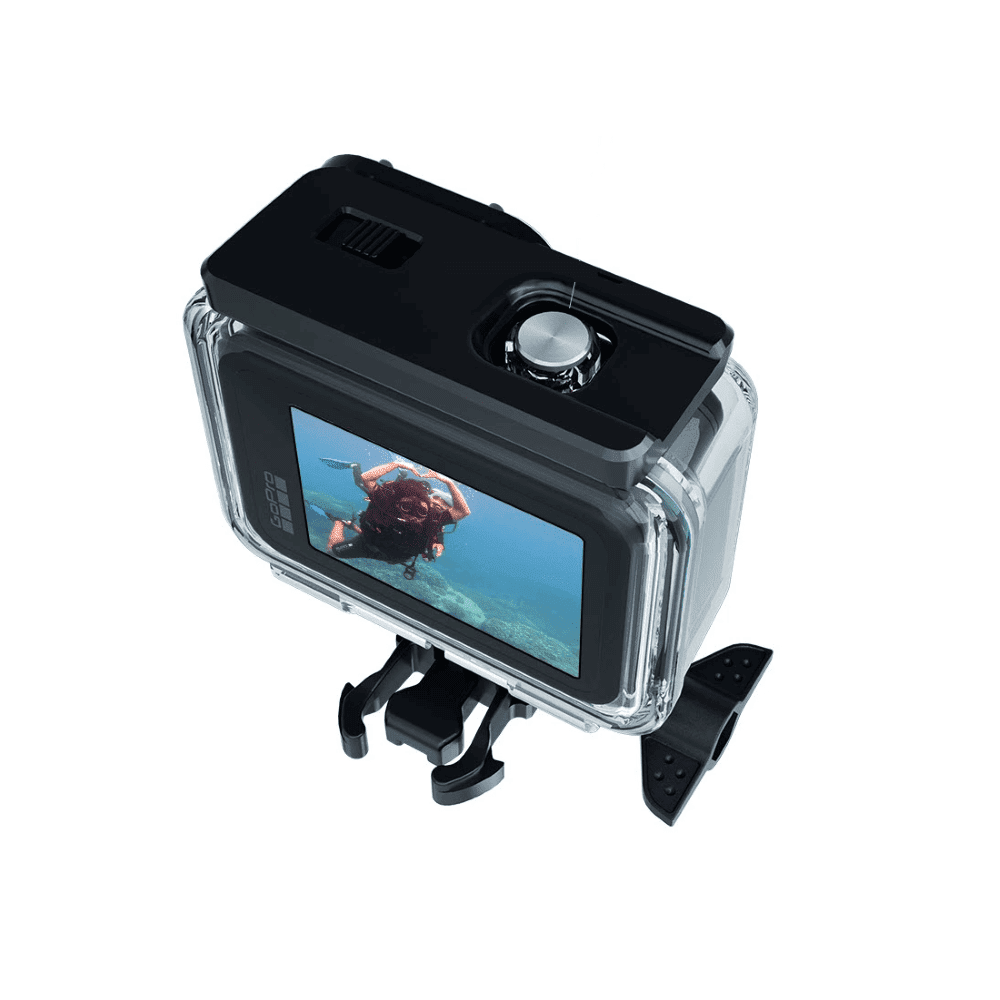 Caixa Estanque para GoPro Hero 13 / 12 / 11 / 10 / 9 Black com Tampa Traseira Extra