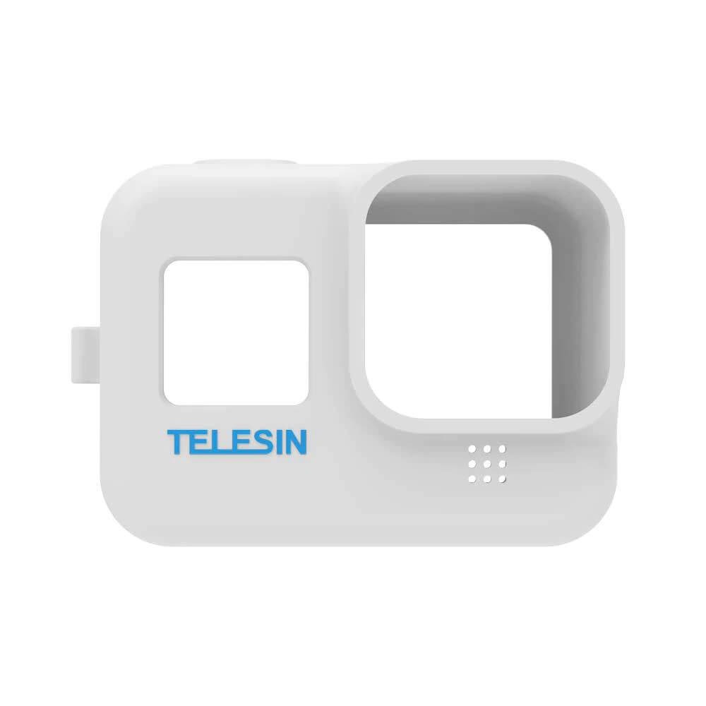 Capa de Silicone para GoPro Hero 8 Black + Cordão Ajustável Telesin
