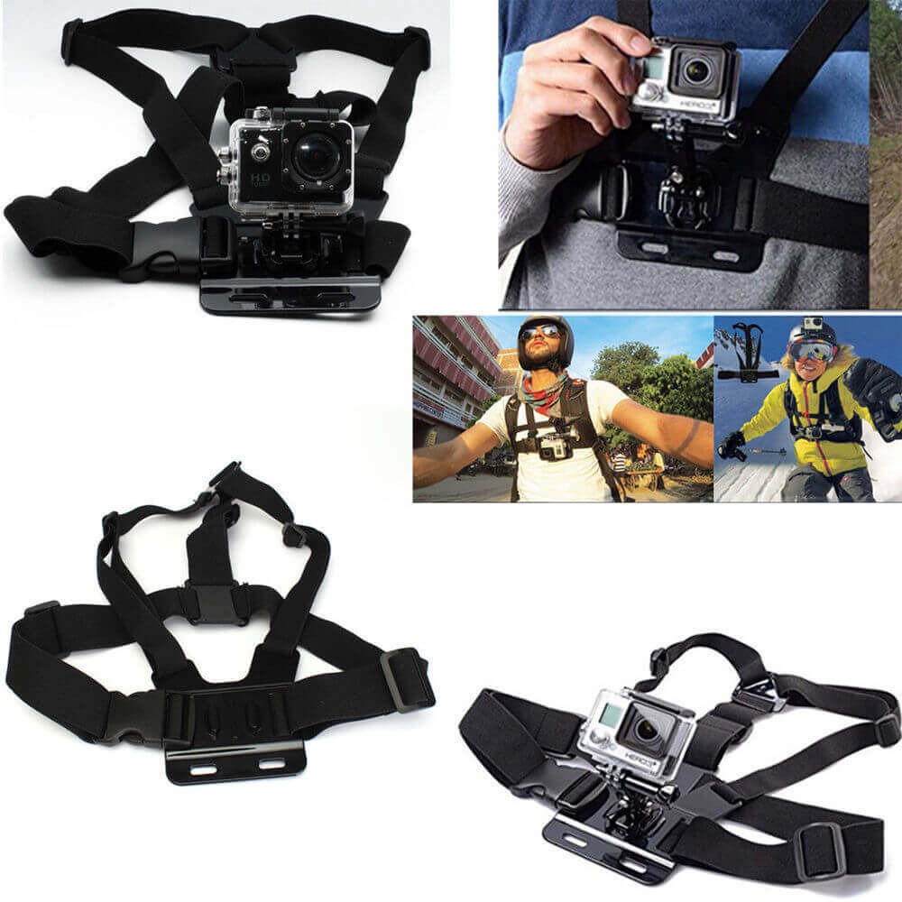 Suporte de Peito para GoPro e Câmeras Similares