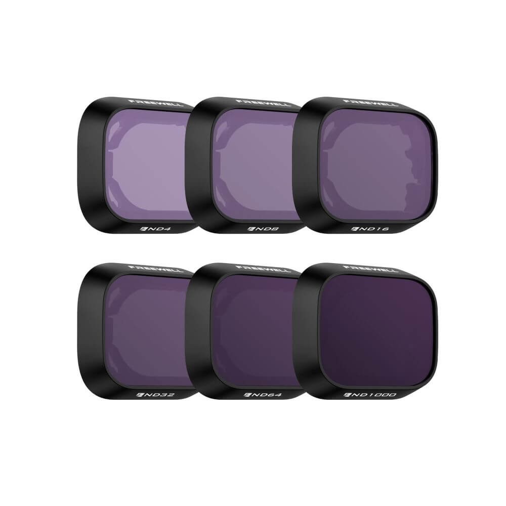 Kit de Filtros ND para Drone DJI Mini 3 / Mini 3 Pro - Freewell (All Day)