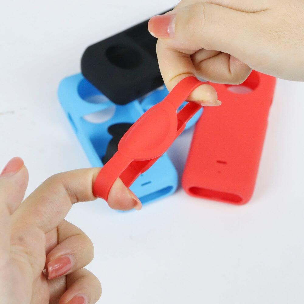 Case Capa de Silicone para Câmera Insta360 X3 + Protetor de Lente
