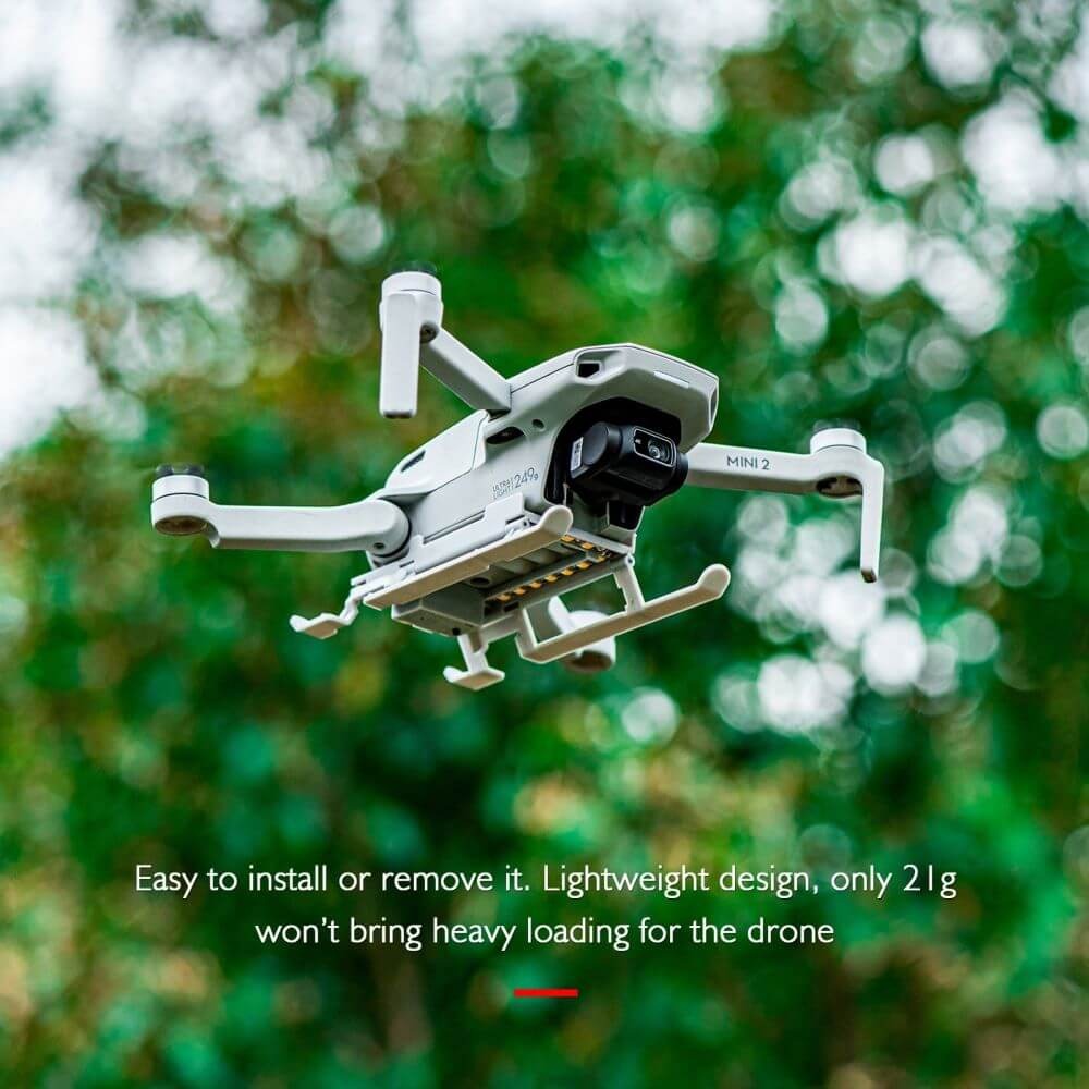 Trem de Pouso com Led para DJI Mavic Mini / Mini SE / Mini 2 / Mini 2 SE / Mini 4K - StartRC