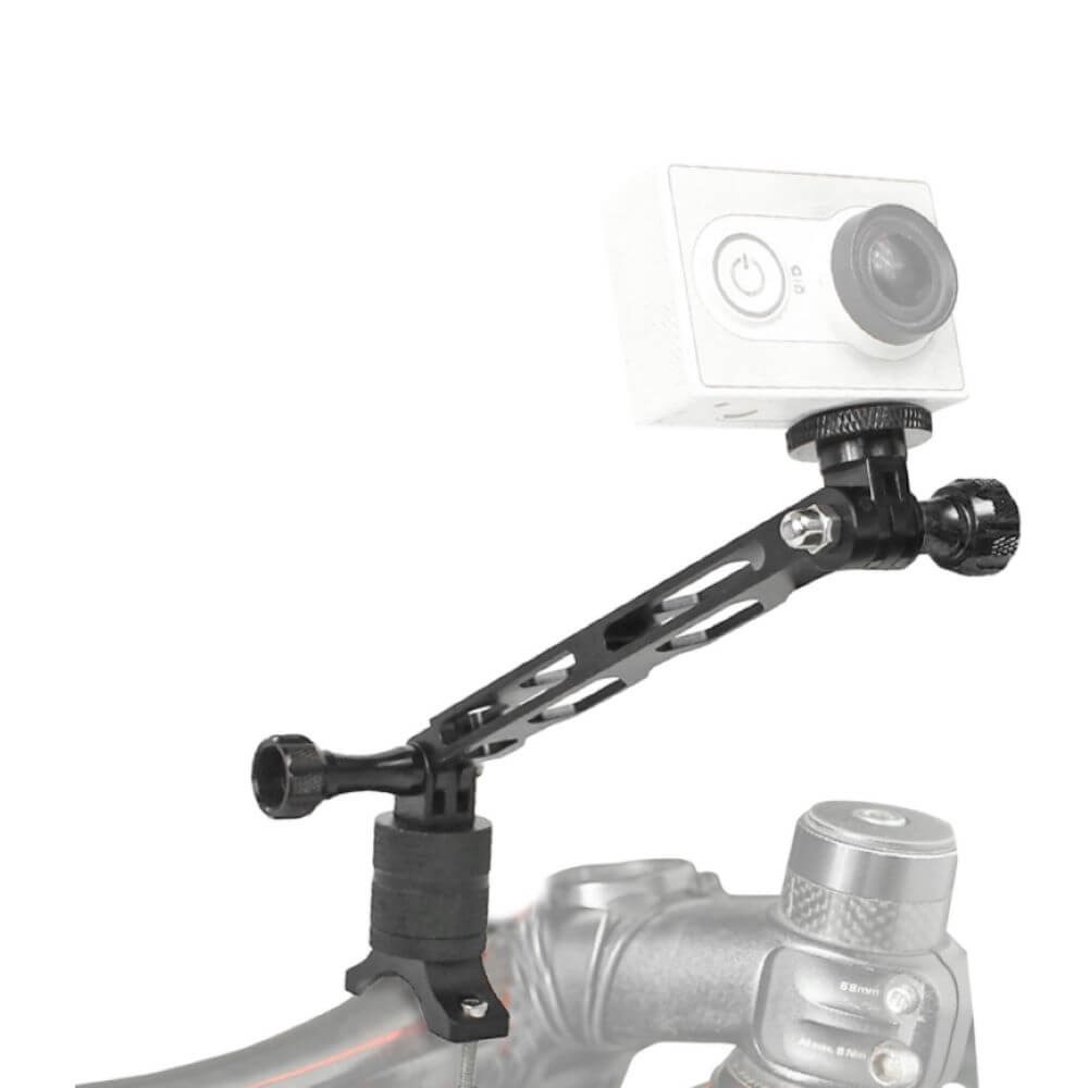 Suporte Extensor Guidão de Bike para GoPro em Alumínio 360º