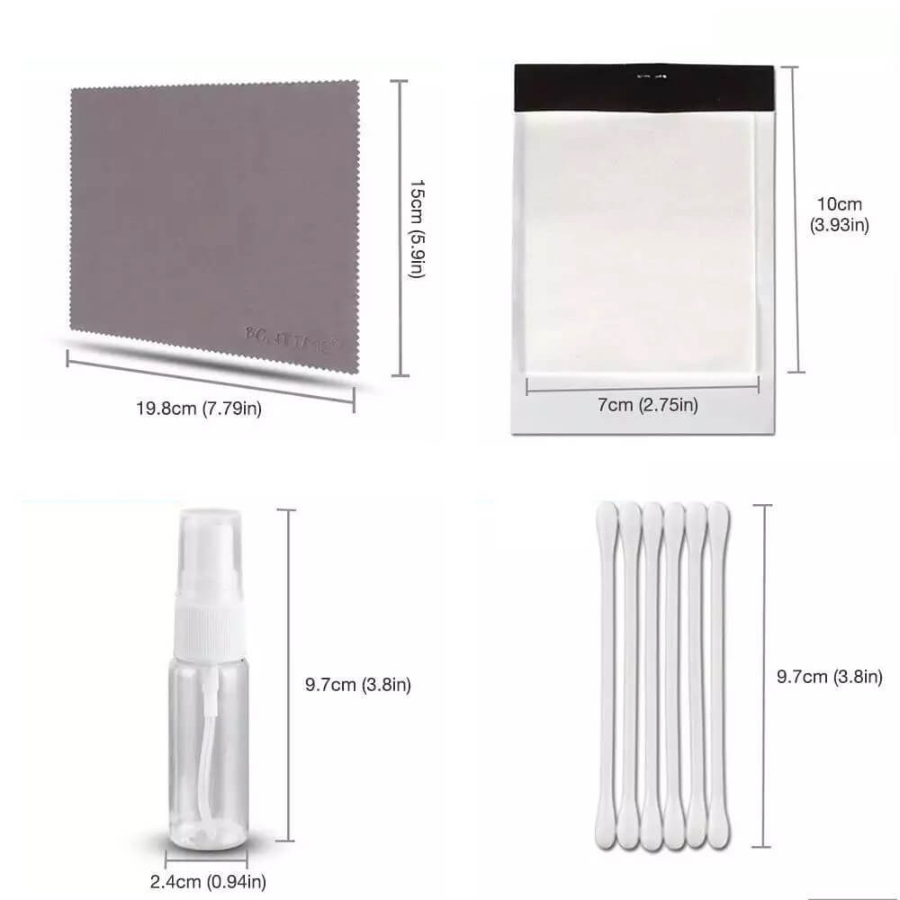 Kit Acessórios de Limpeza para Lentes / Câmeras / Celulares