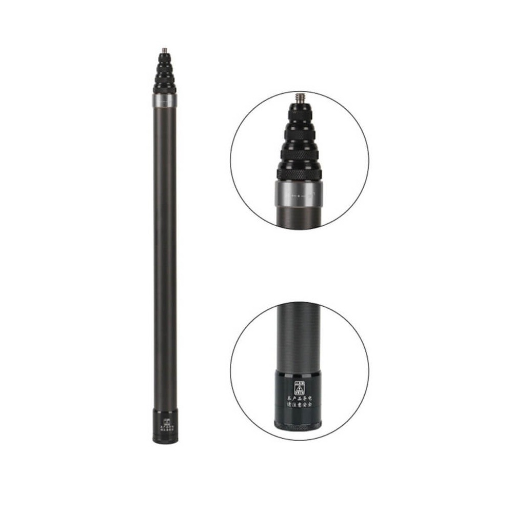 Bastão Extensor para Câmeras Insta360 X2 / X3 / X4 / X5 - FunPro 3m