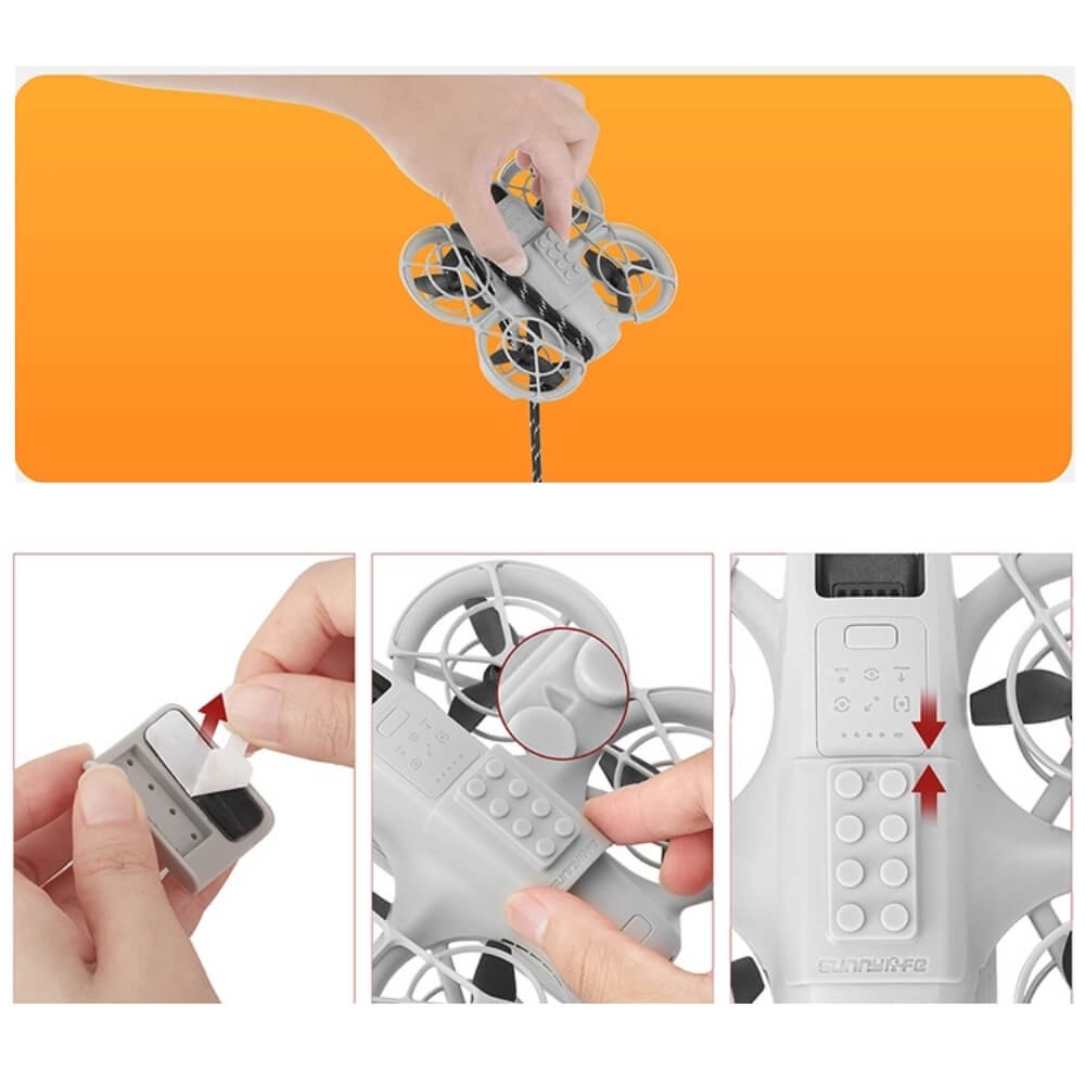 Suporte com Encaixe de Lego para drone DJI Neo - Sunnylife