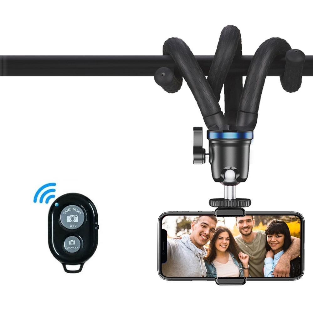 Tripé Flexível para Celular / Câmeras DSLR / GoPro - Apexel