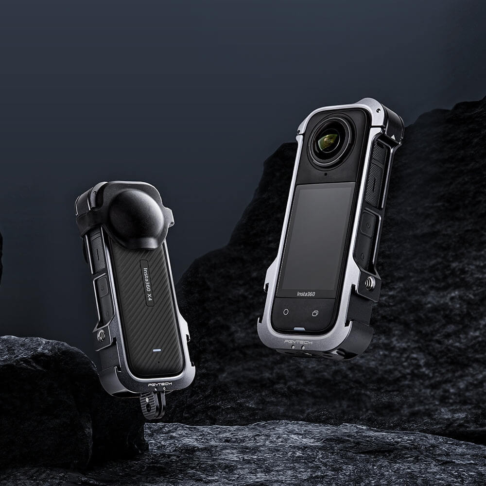 Suporte Frame em Alumínio para Insta360 X4 - Pgytech