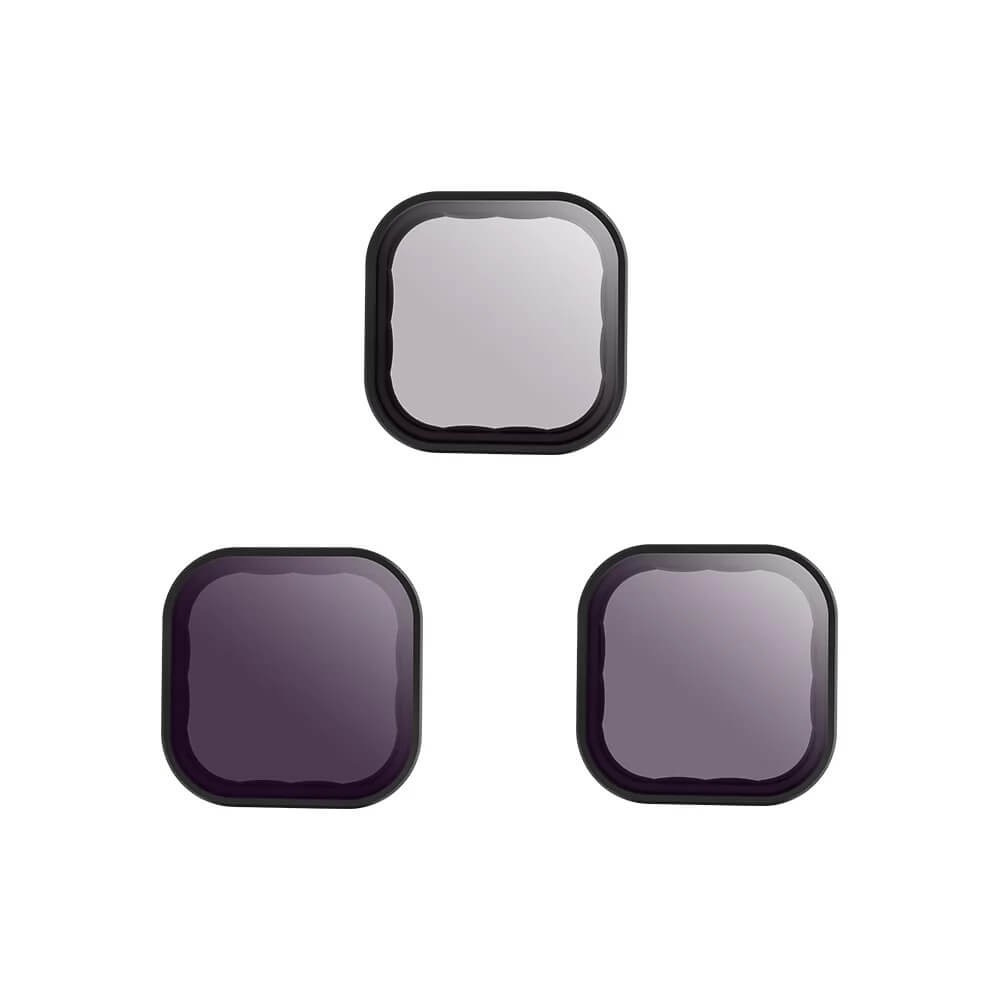 Kit de Filtros ND para GoPro Hero 12 / 11 / 10 / 9 Black - Telesin