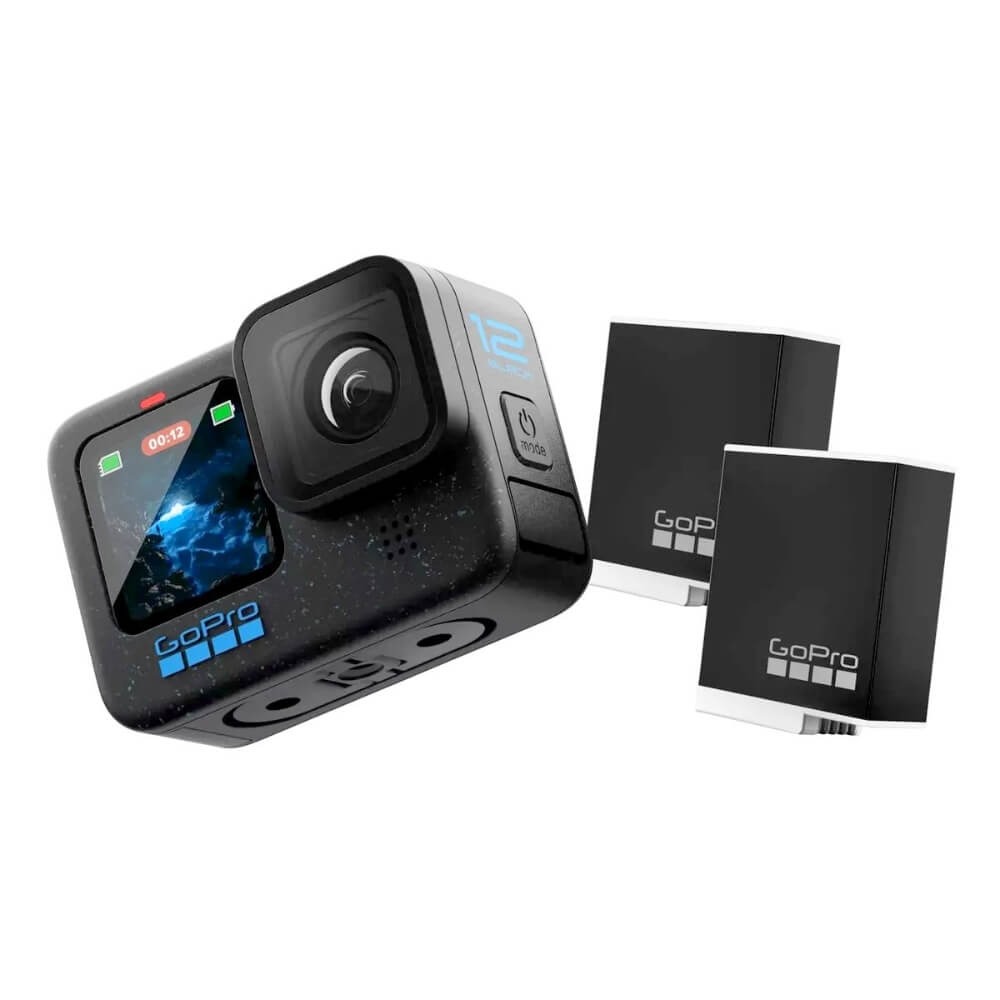 Kit GoPro Hero 12 Black Special Bundle (Câmera + Acessórios)