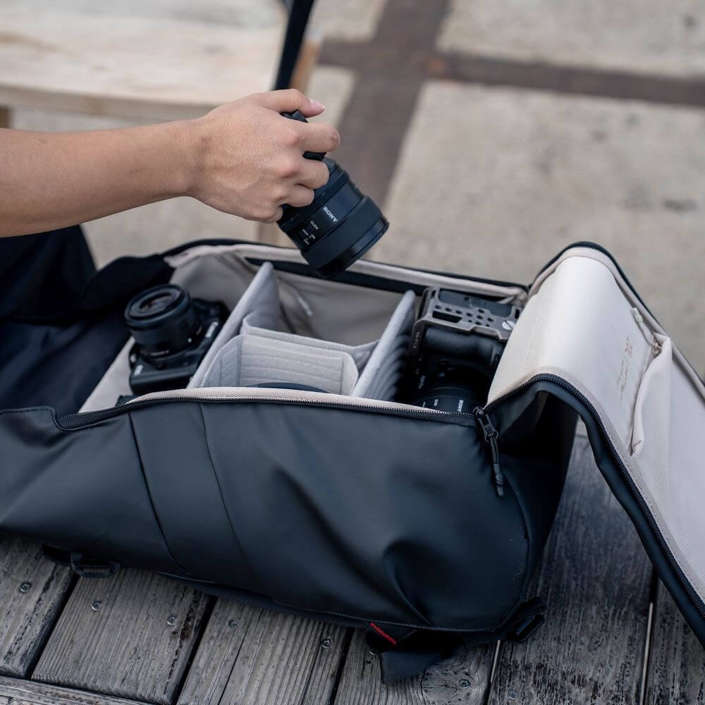 Mochila para Câmeras e Drones - Pgytech OneGo Air 20L (Cor Preta)