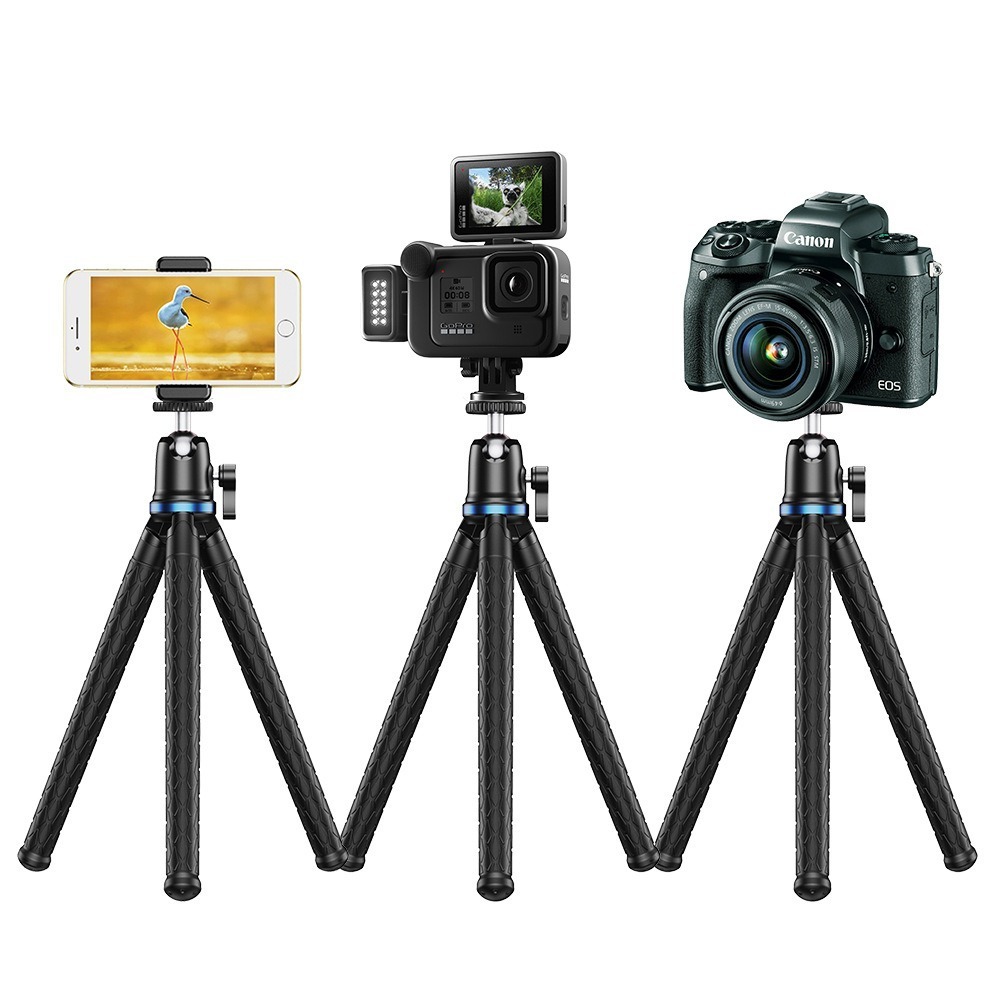 Tripé Flexível para Celular / Câmeras DSLR / GoPro - Apexel