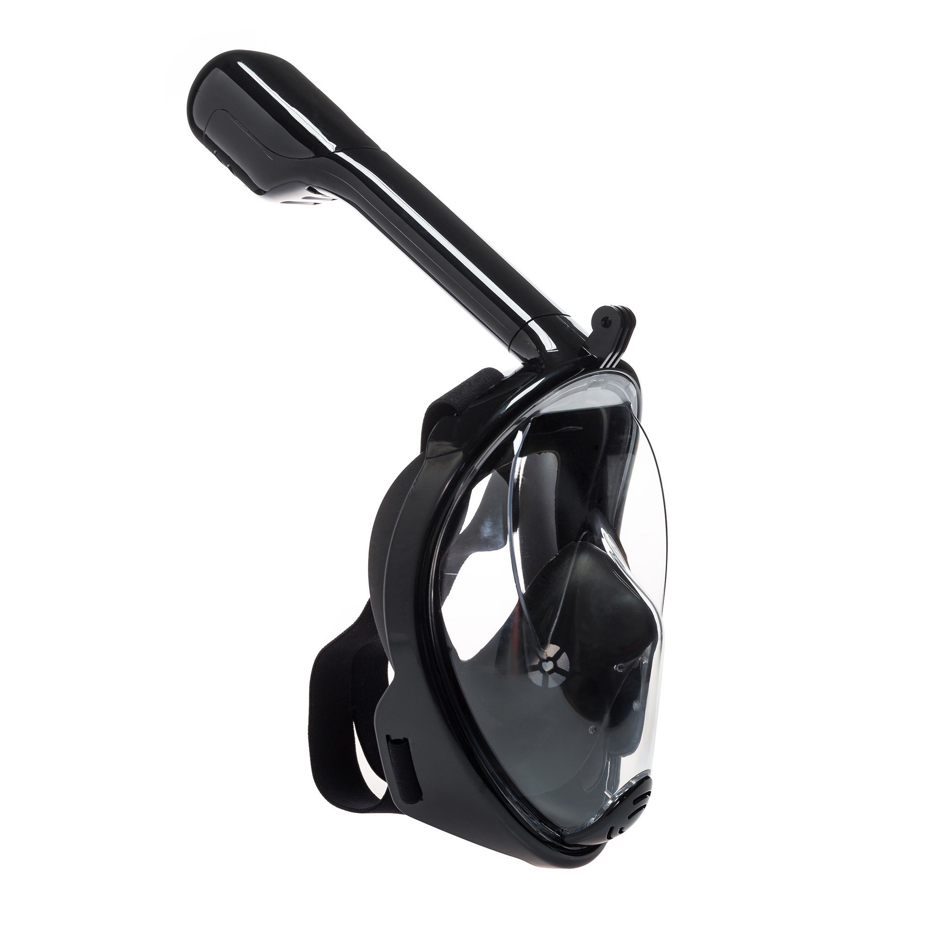 Máscara Mergulho Livre Snorkeling Full Face para GoPro Tamanho S/M