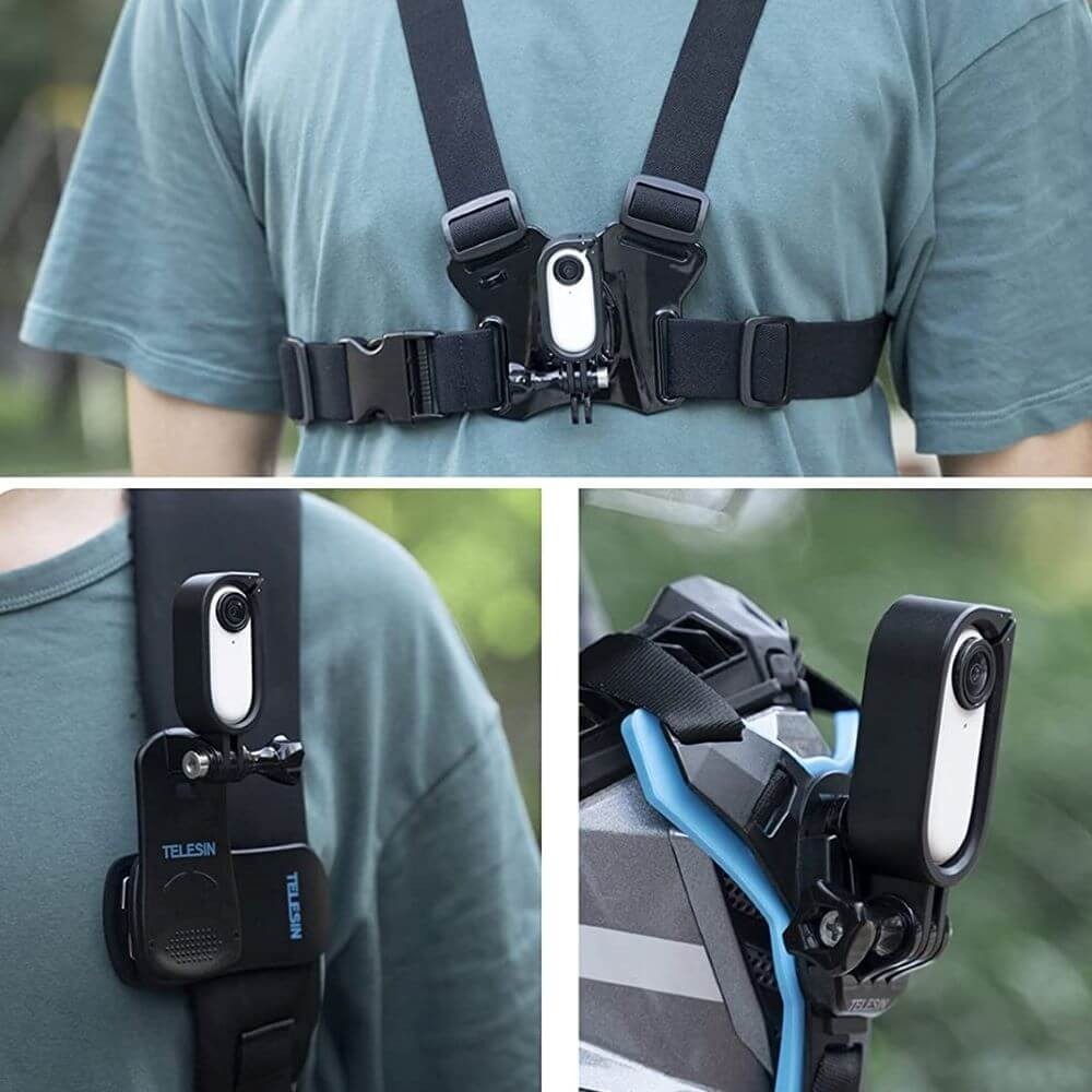 Suporte Frame para Câmera Insta360 GO 2 - Telesin