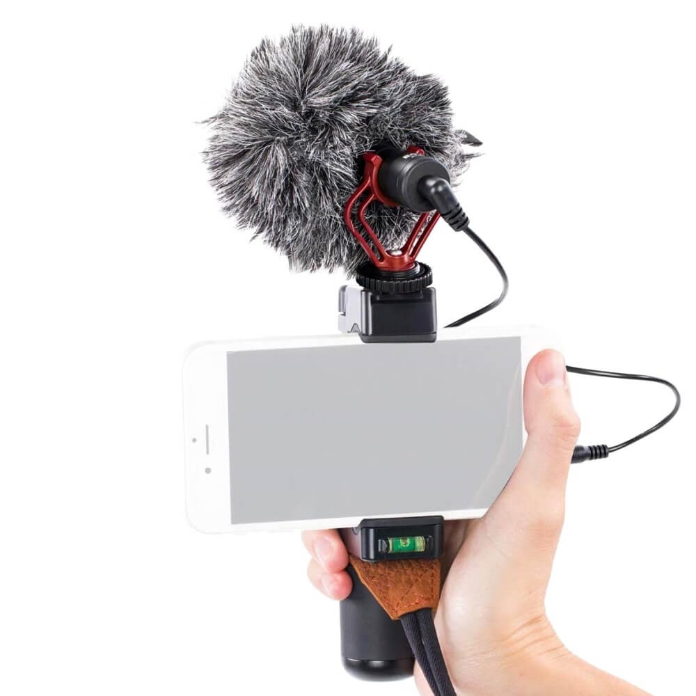 Microfone Externo para GoPro / Câmeras DSLR / Celular - BOYA BY-MM1