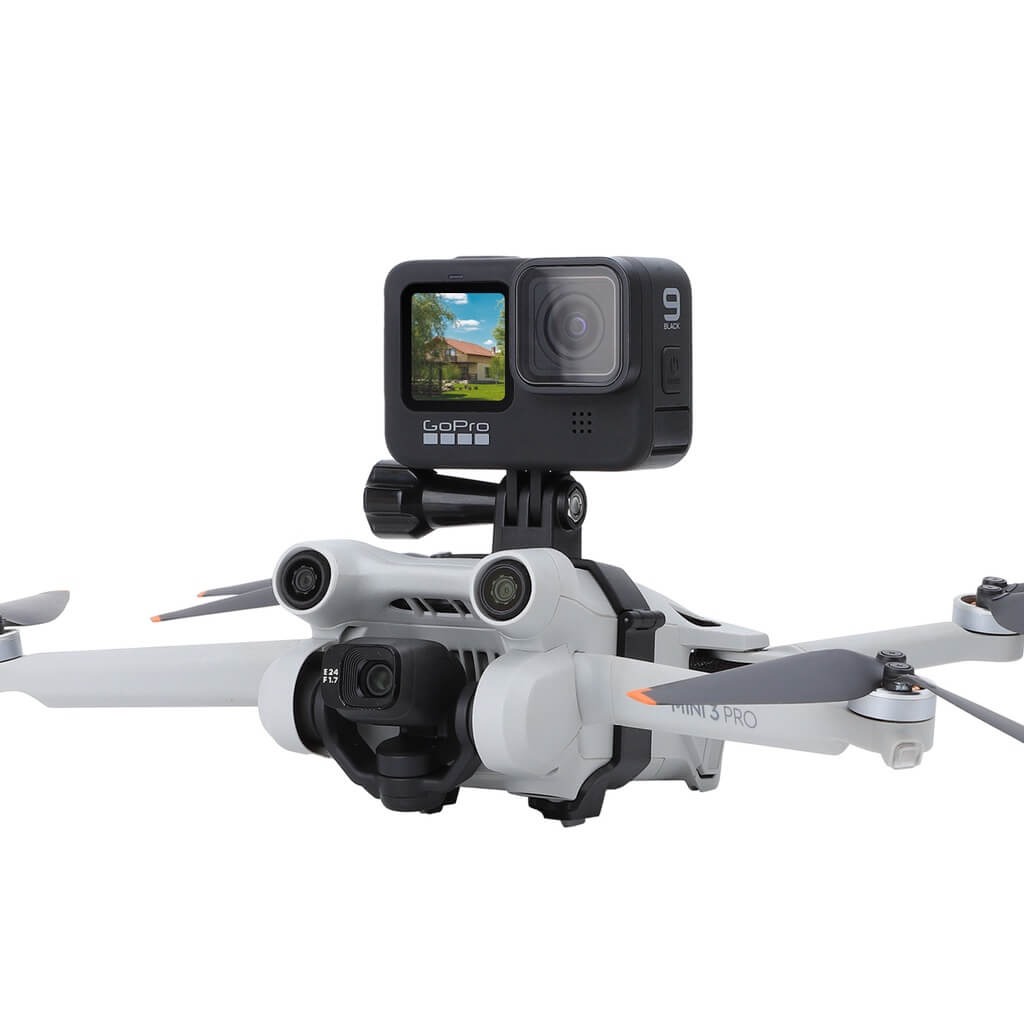 Suporte para GoPro e Câmeras Compactas em Drone DJI Mini 3 Pro - Sunnylife