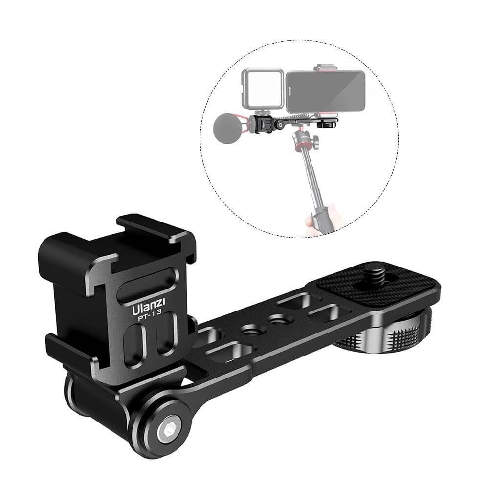 Placa Multifuncional de Montagem para Microfones / Leds / Monitores - Ulanzi