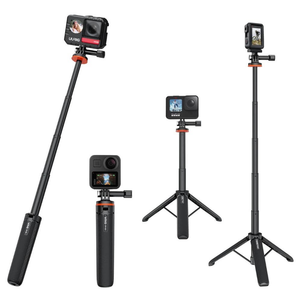 Bastão e Tripé para Câmera GoPro e Similares - VRIG