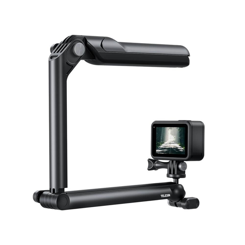 Bastão 3-Way para GoPro e Câmeras Similares - Telesin