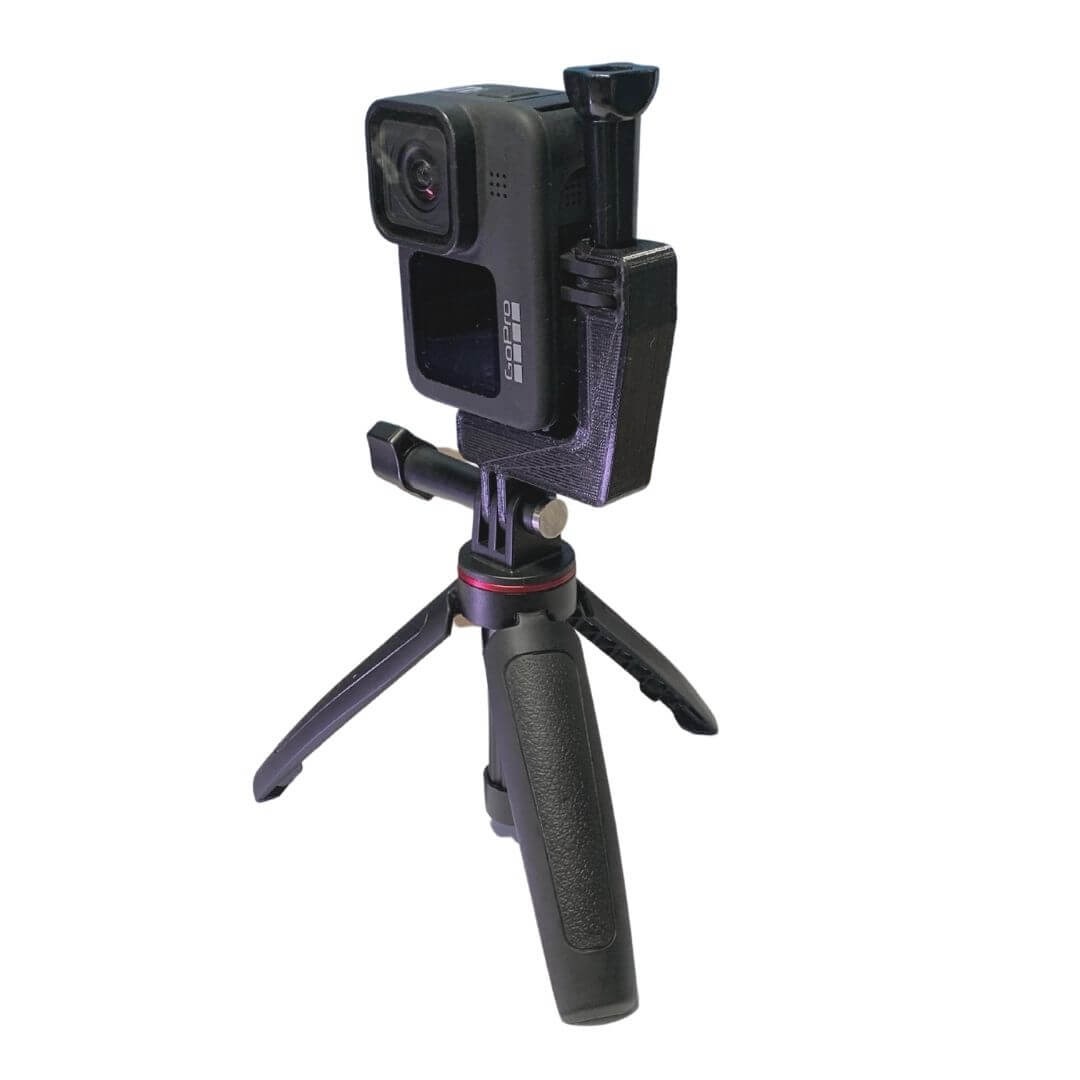 Suporte Vertical para GoPro e Câmeras Similares em Impressão 3D