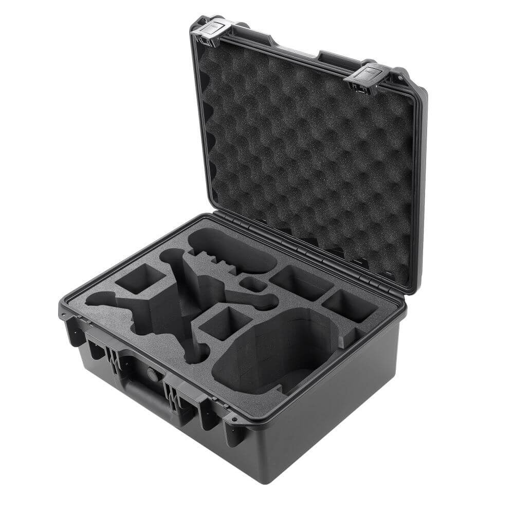 Case Maleta Estanque para Drone DJI FPV Fly More Combo - Cor Preto