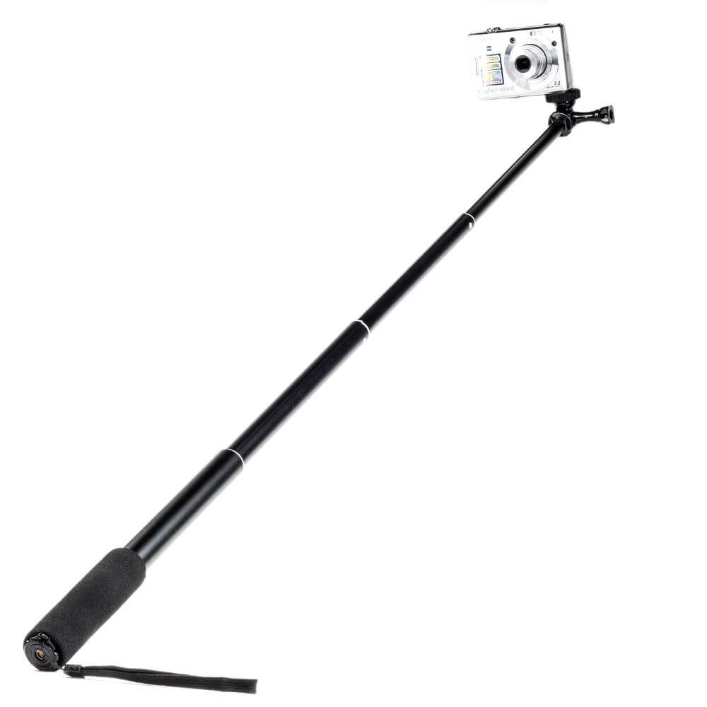 Bastão Extensor Para GoPro e Câmeras com Encaixe 1/4 Polegadas