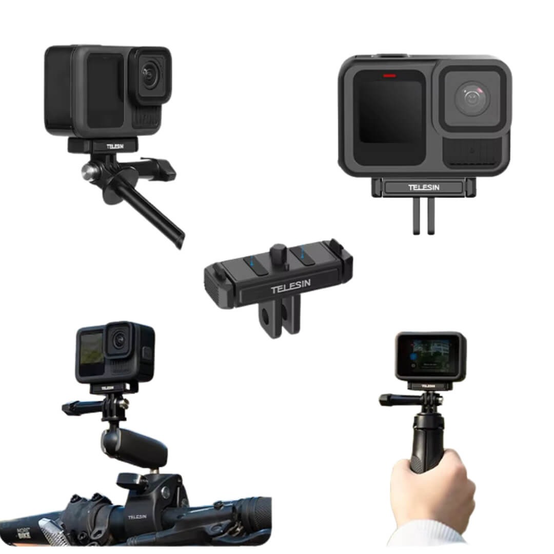 Suporte Magnético para GoPro Hero 13 Black - Telesin